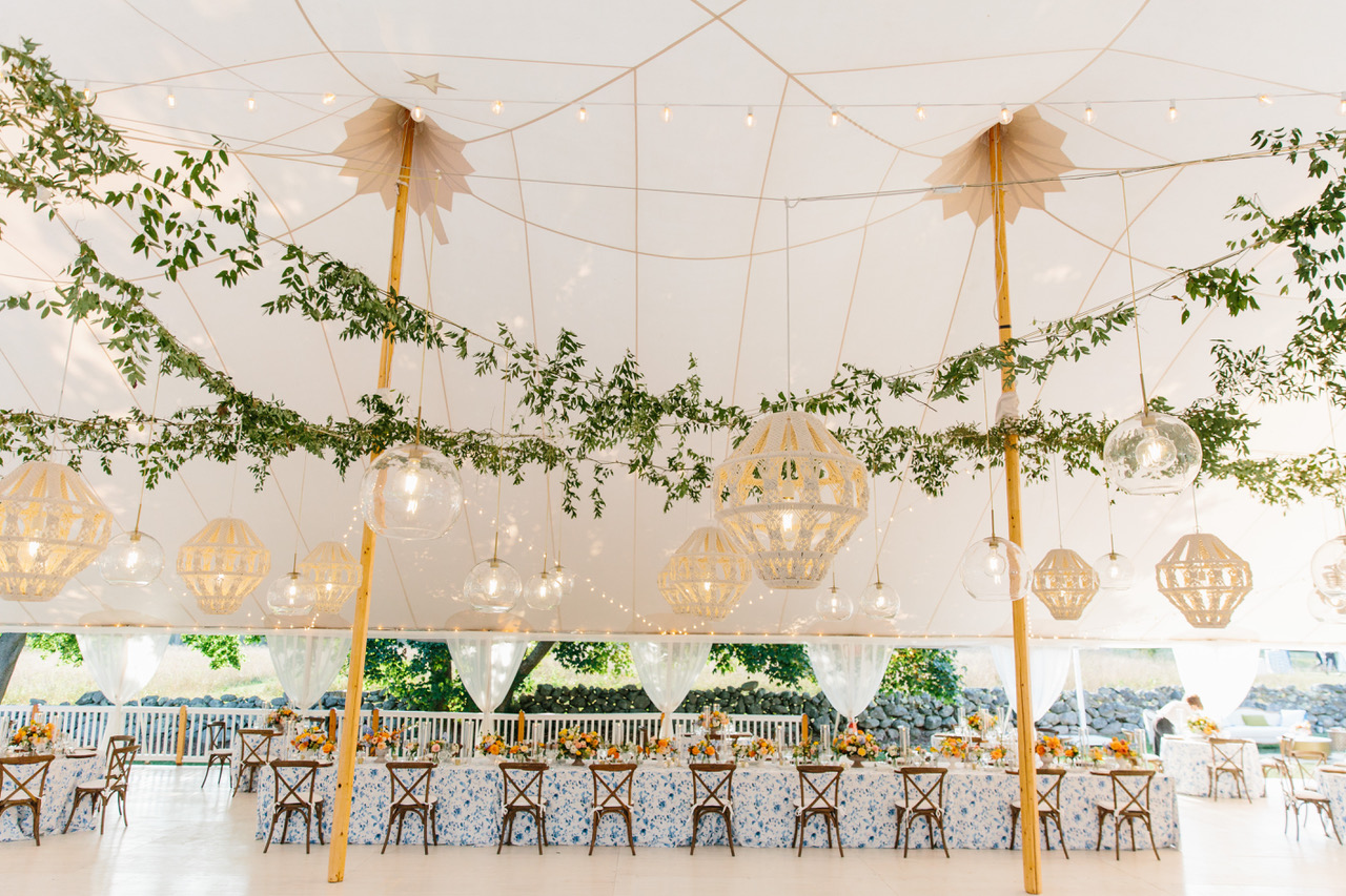 beautiful wedding tablescape